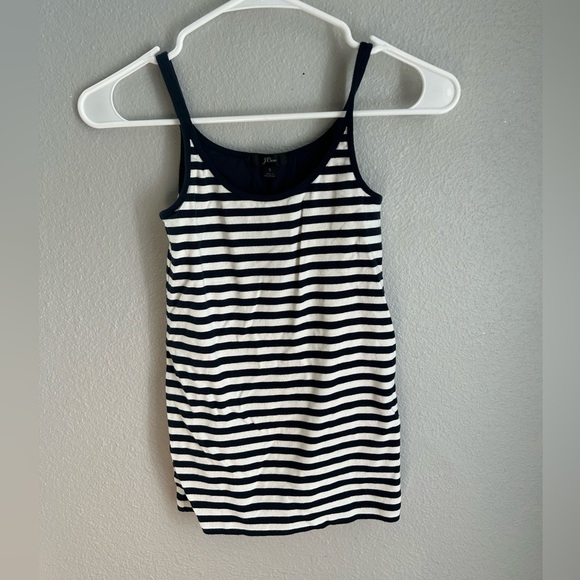 J. Crew Navy and White Tank — FINAL SALE PRICE - Picture 3 of 5